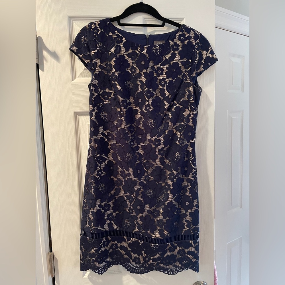 Vince Camuto dress.